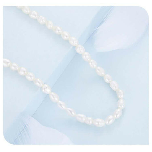 Irregular Pearl Necklace - Hannaca