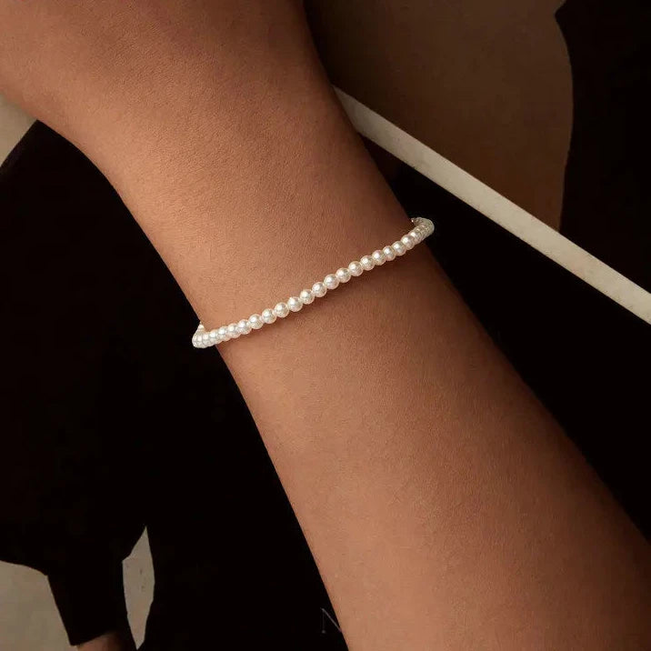 Fine Pearl Bracelet - Hannaca