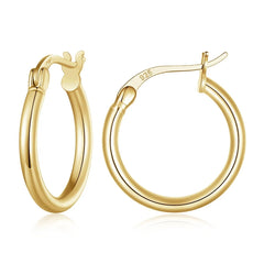 Large Hoop Earrings - Hannaca
