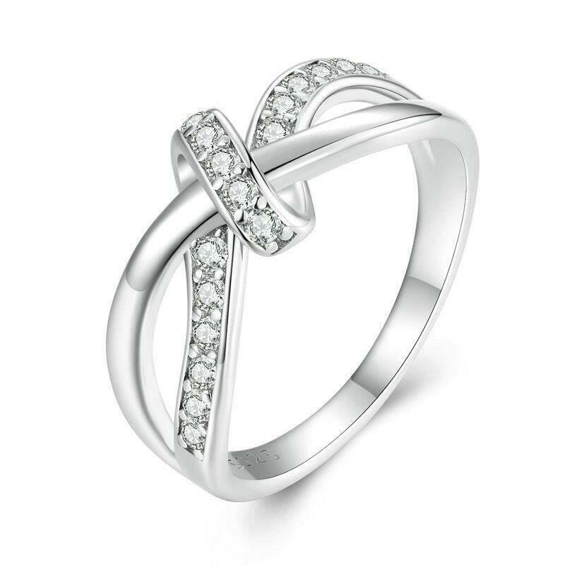 Braided Moissanite Ring - Hannaca - Hannaca