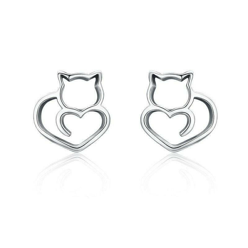 Cat Purr Earrings - Hannaca - Hannaca