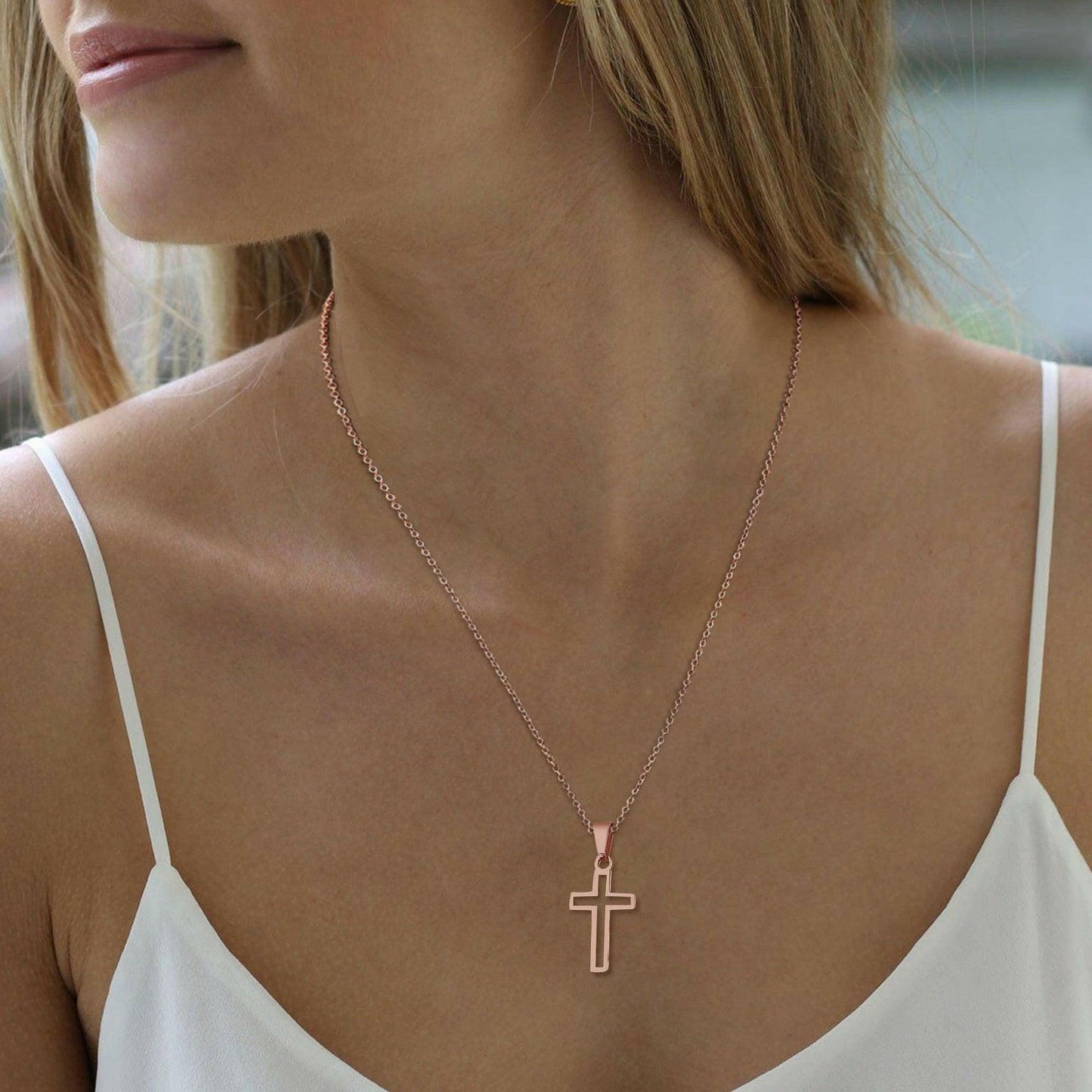 Cross Necklace - Hannaca - Hannaca