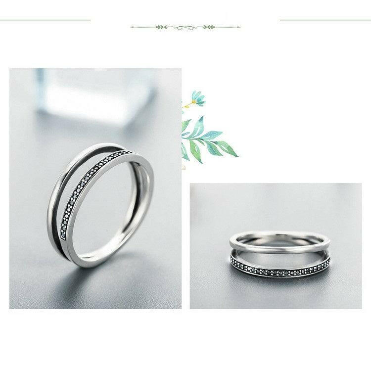 Double Circle Ring - Hannaca - Hannaca