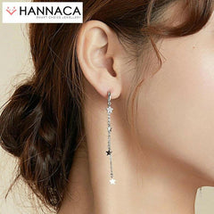 Glittering Star Earrings - Hannaca - Hannaca