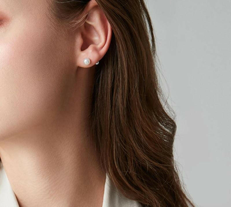 Pure Pearl Earrings - Hannaca - Hannaca