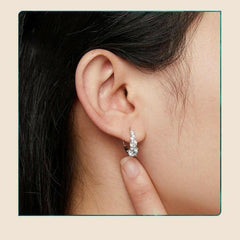 Swell Moissanite Earrings - Hannaca - Hannaca