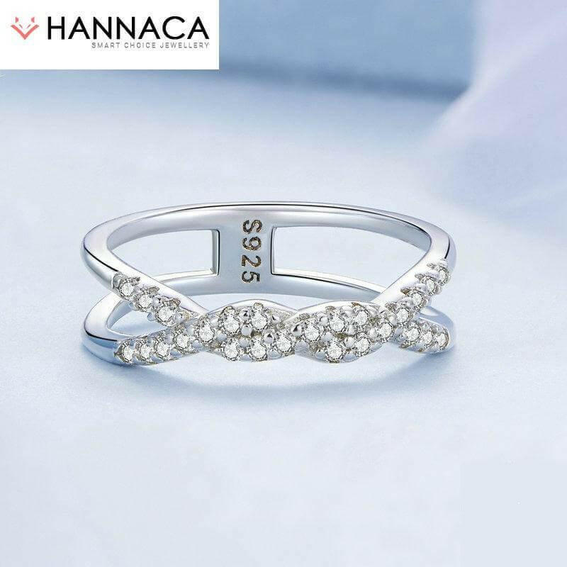 Twisted Double-layer Ring - Hannaca - Hannaca